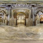 A Mesquita de Córdova, vista em panorâmica de 360º