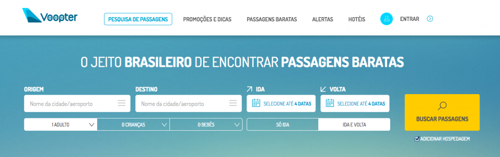 passagem aerea barata voopter dica de viagem site